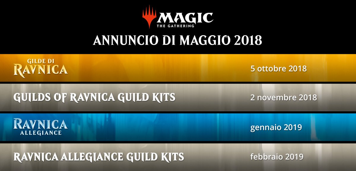 wizards_magicIT's tweet photo. Grandi annunci, giocatori: a ottobre si torna su Ravnica! Tutte le novità nell’articolo di oggi: https://t.co/Ri3mNdemqo
#MTGRAV https://t.co/QewxtzDdut