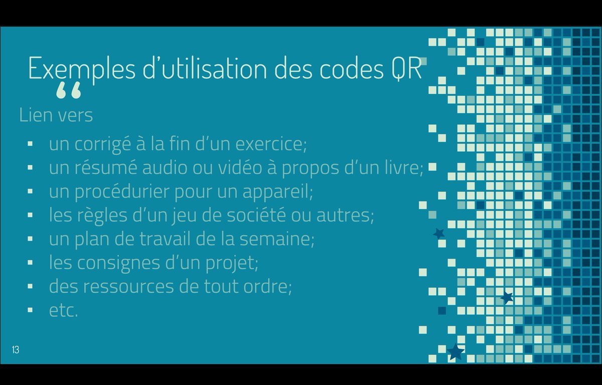 SylvainLacroix5's tweet image. #edCampQuebec #cferb #cferpic premier atelier super intéressant avec @P_Lefebvre sur les codes QR dynamiques!