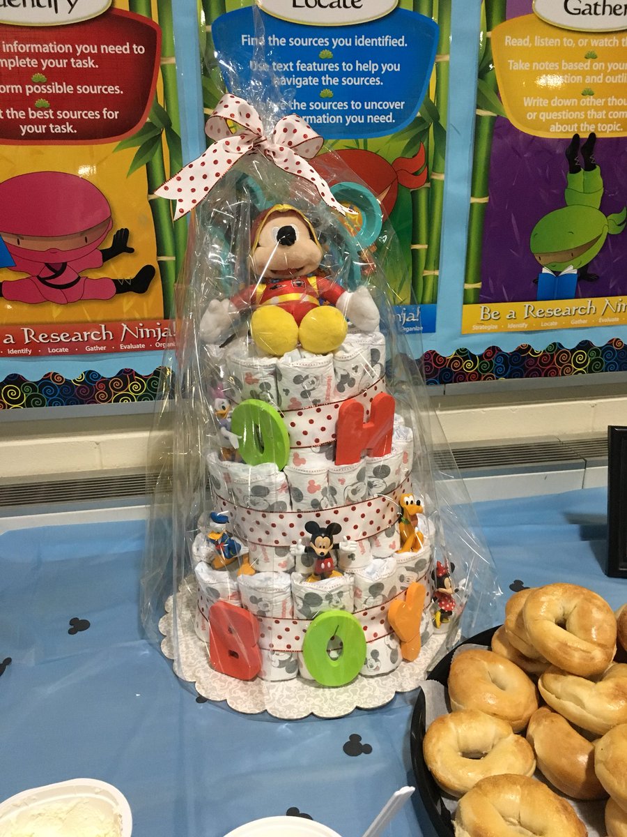FirstiesAtWork's tweet photo. Thank you to my AMAZING Kinders and their families for showering baby boy today!!!!! Luckiest teacher ever 💙💙💙💙 #surprise https://t.co/IHoZ7YrQKJ