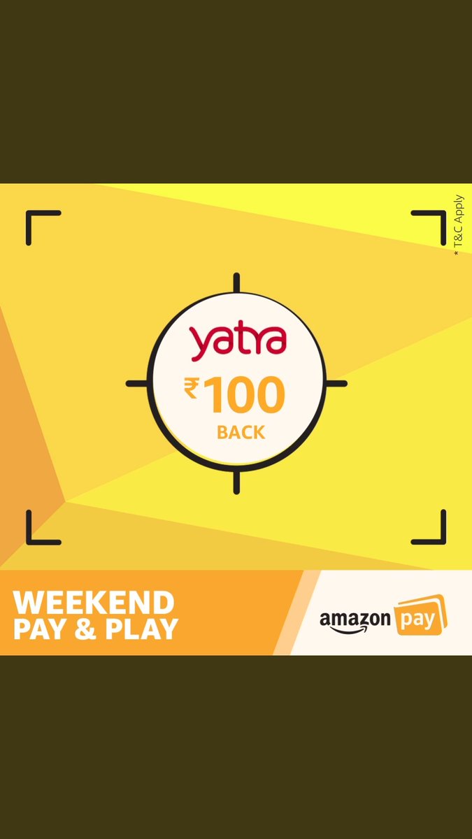 aravind_barath's tweet photo. @amazonIN #WeekendPayAndPlay https://t.co/2JtUdufFxF