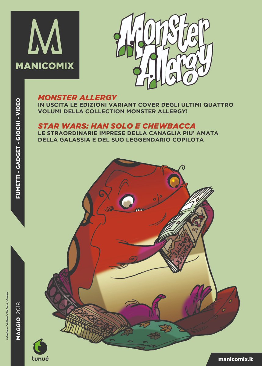 Rimani sempre aggiornato sul fantastico "Mondo a Fumetti" con il nuovo #CatalogoManicomix.
Clicca su manicomix.it  e scarica il nostro catalogo ricco di novità da non lasciarsi sfuggire.