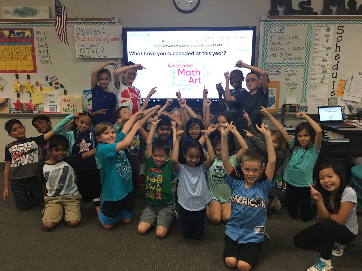 MsMican's tweet image. Our class reflection of this year! #ExploreWells #WELEADinMay #ClassReflection