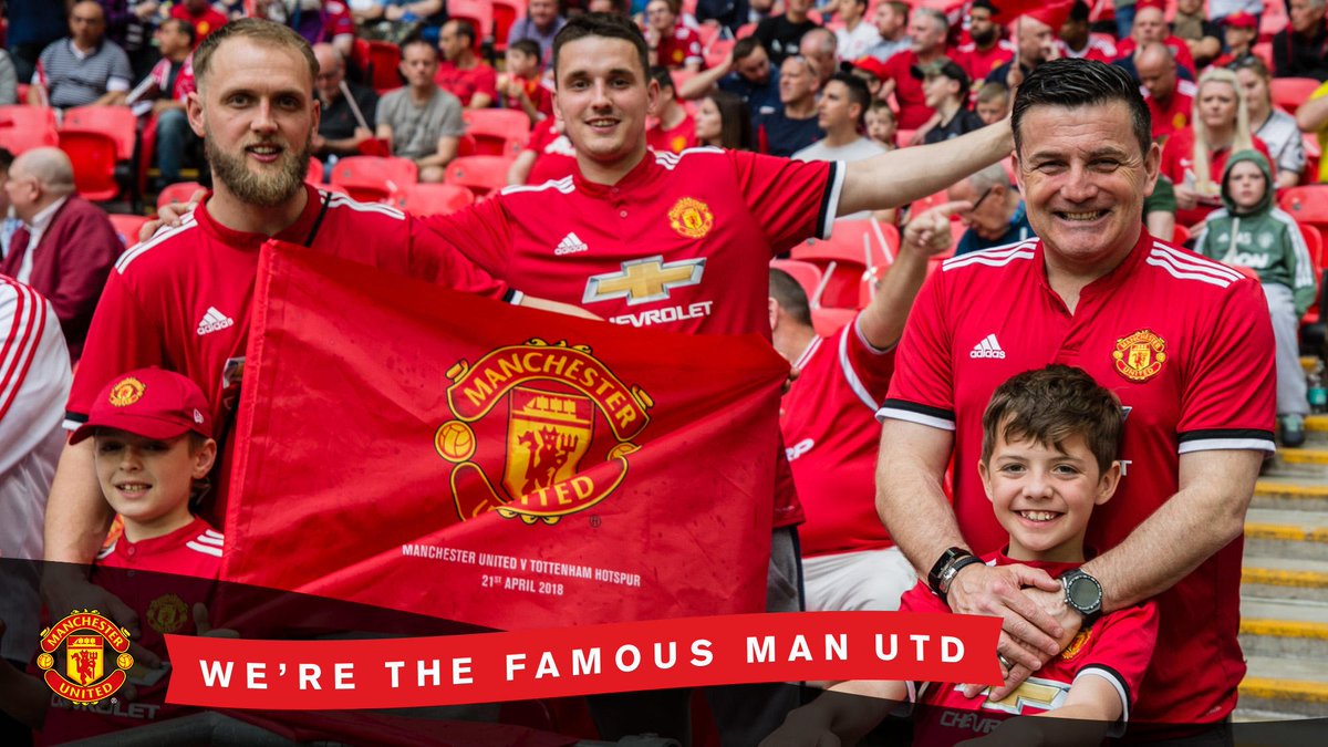 ManUtd's tweet image. One game. One club. One hashtag.

Use #ForUnited to show us how you're getting ready for our @EmiratesFACup final tomorrow! 🔴