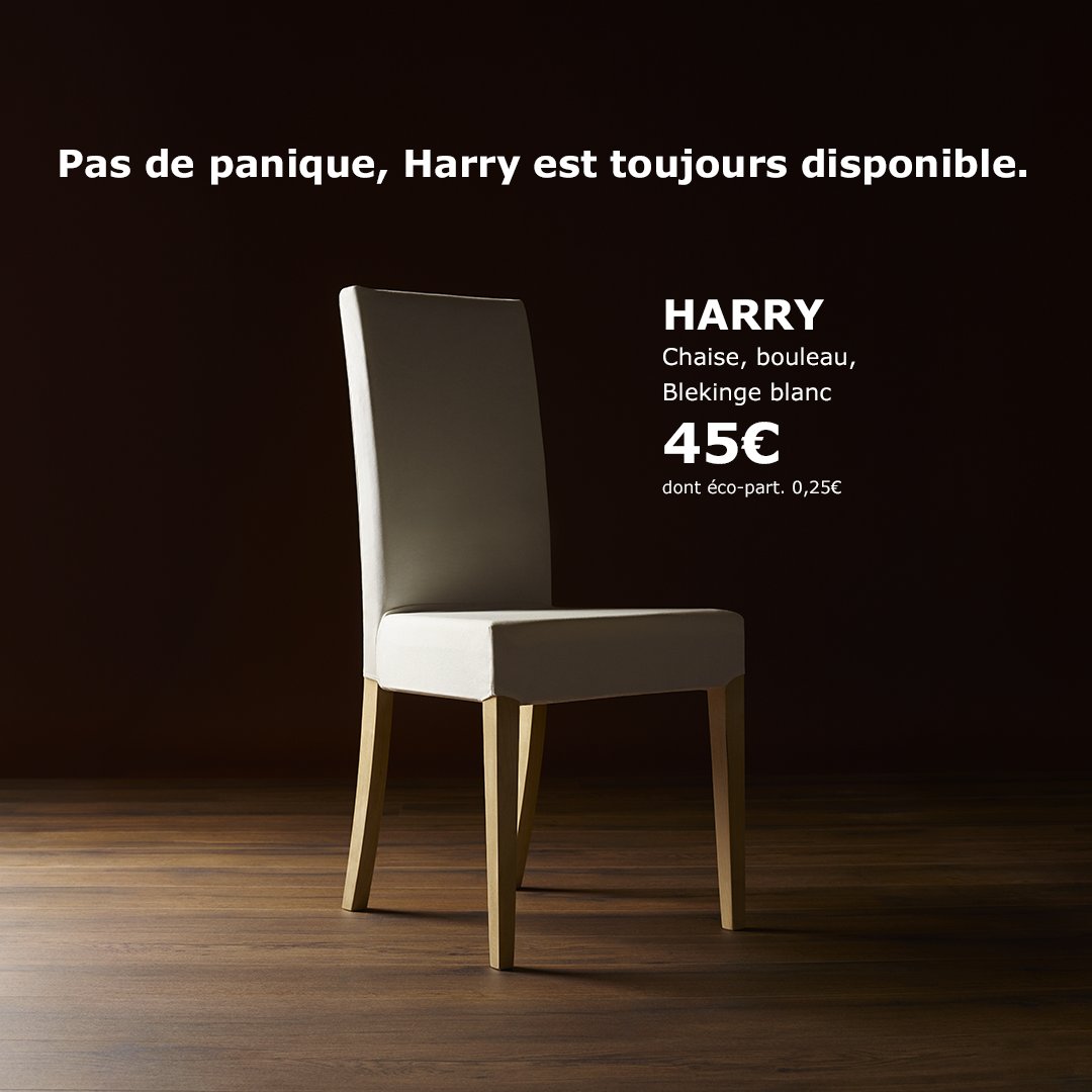 IKEA_France's tweet photo. Celui-ci n'est pas prêt de sortir du marché. https://t.co/I1zrYs8Mgi
#RoyalWedding https://t.co/V6xpWFE4kg