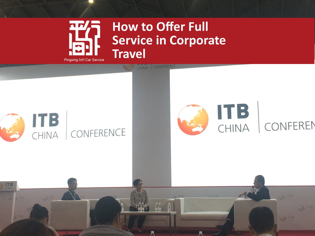 Heycars_cn's tweet photo. Mr. Kai Zou, Founder &amp; CEO of Pingxing International Car Service, speaking at the ITB China Conference on "How to Offer Full Service in Corporate Travel"–Because we do it best! 🚗 @ITB_China

#ITBChina2018 #Shanghai #ITBConference #BusinessTravel #CorporateTravel #CarServices https://t.co/1EZVIY1BKk
