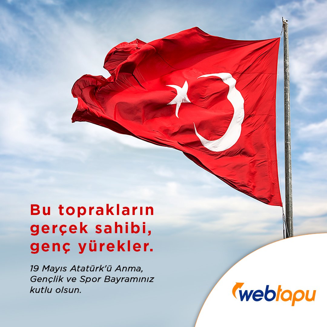 19 Mayıs Atatürk'ü Anma, Gençlik ve Spor Bayramınız kutlu olsun.