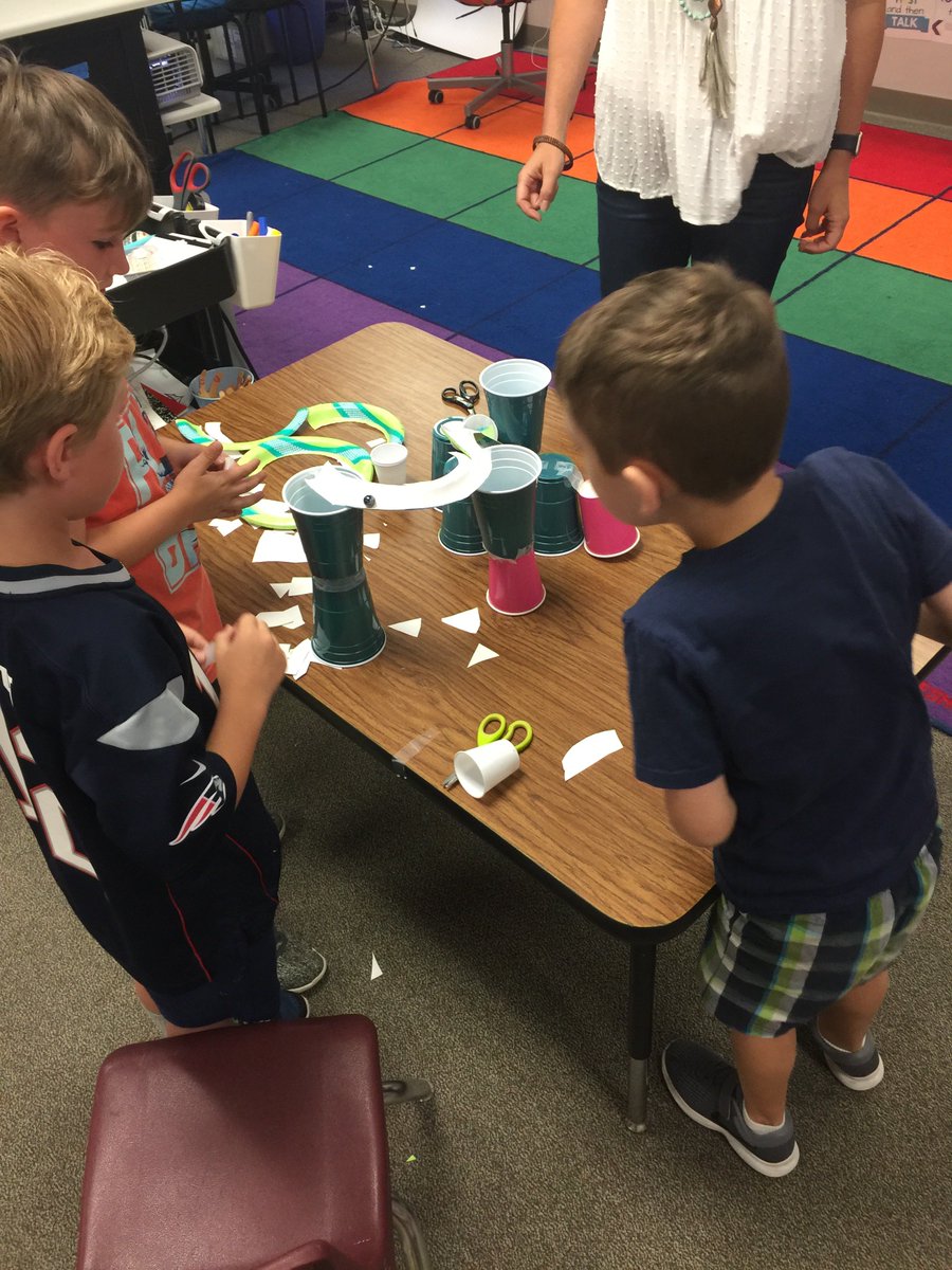 BushQUEST's tweet photo. Exploring principles of force and motion and much more in Kindergarten this morning!
#jointminds #opportunities #goinplaces https://t.co/JiqI2KiO3b