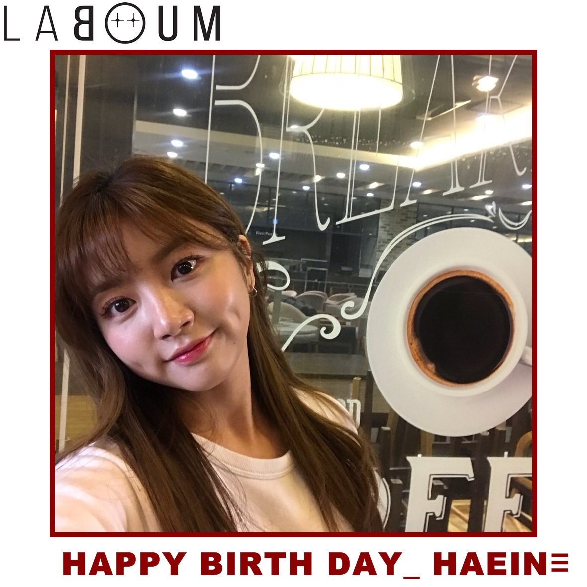 officialLABOUM's tweet photo. [#해인]🌼Happy Haein Day🌼
#라붐 의 러블리한 끼쟁이 #해인 이의 생일을 축하합니다🎂
기분좋은 하루가 될 수 있게 라떼들도 함께 축하해요💕💕

#LABOUM #HAEIN
#HAPPY_BIRTH_DAY https://t.co/NjDdW6511v