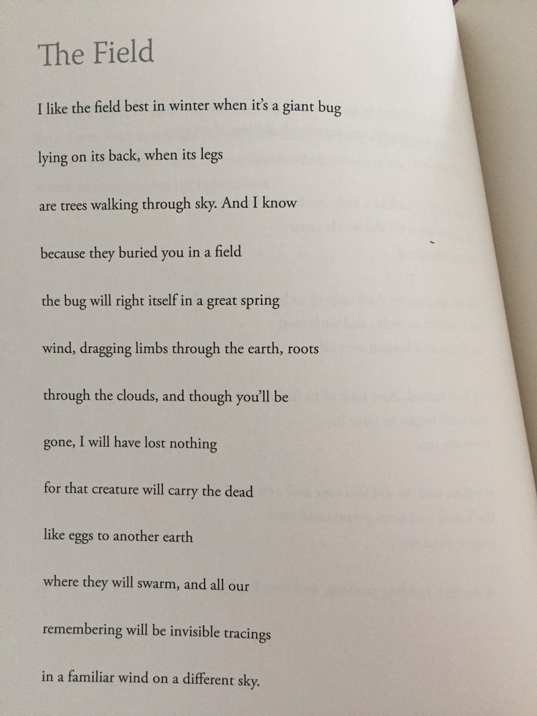MarkGWagenaar's tweet photo. What a metaphor can do in a poem

Mark Irwin, from Large White House Speaking https://t.co/drxDOZ6UKW