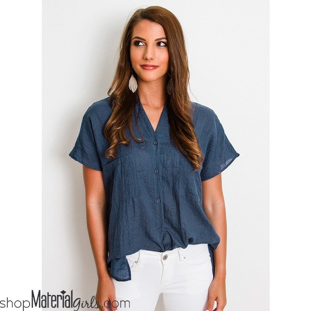 MaterialGirlsMS's tweet image. Karlie Navy Top with Buttons

Loveeee this shirt! Its a light material so perfect for these warmer temps!

shopmaterialgirls.com/product/navy-t…

#karlieclothes #navytop #buttonfront