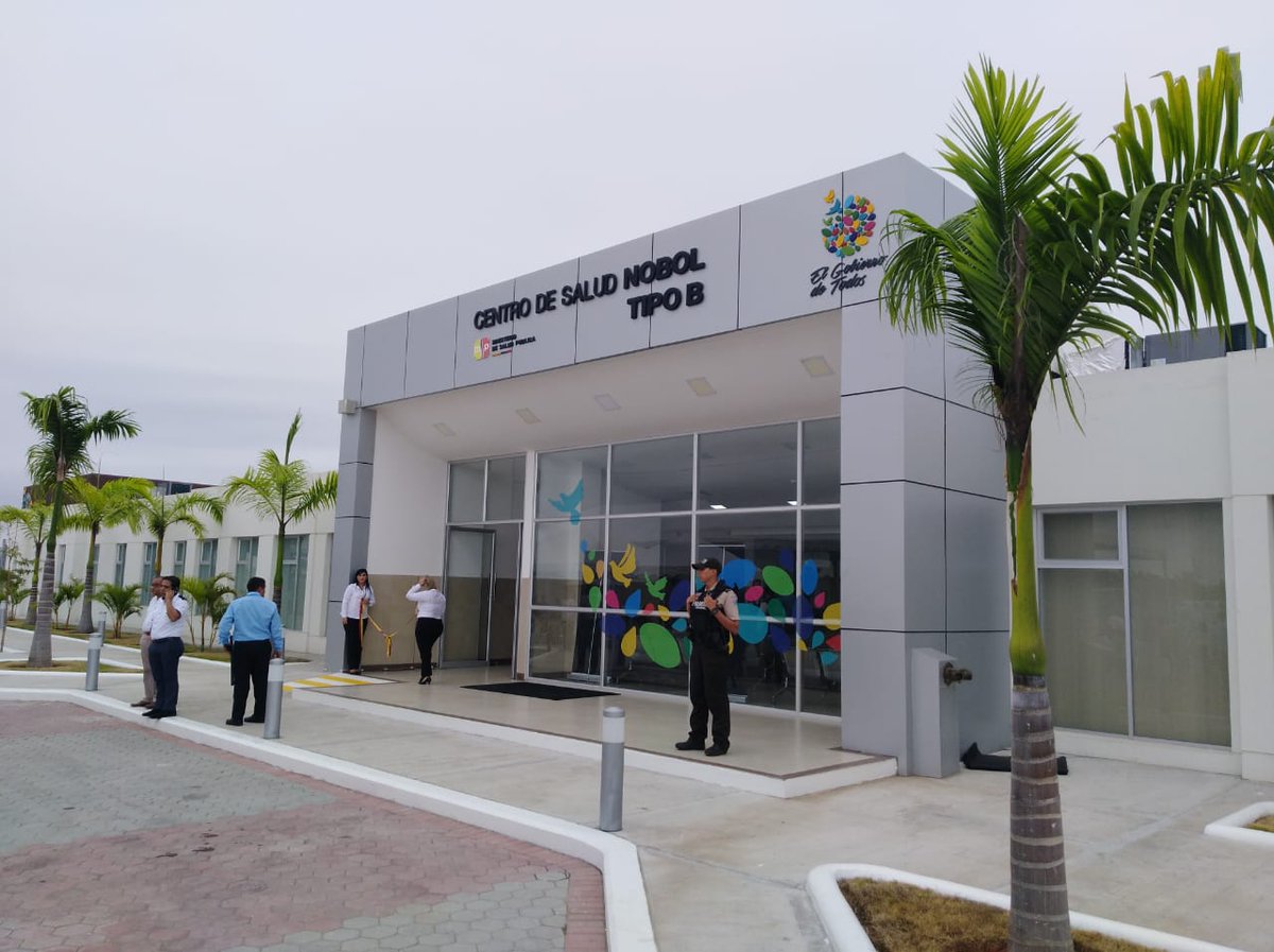 Salud_Ec's tweet photo. El nuevo Centro de Salud Tipo B Nobol, está ubicado en el barrio San Gabriel, atenderá a una población de 15.781 habitantes provenientes de Petrillo y Nobol.  #SaludParaNobol https://t.co/OJyWNMwyuf