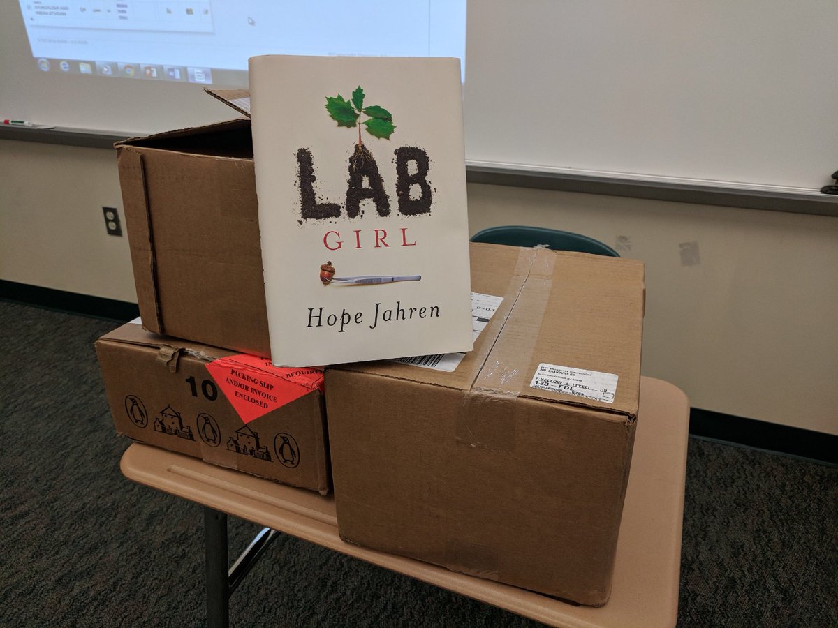 A special thank you to author @HopeJahren for her generous donation to our students and to EBHS English teacher <a href="/itskevyday/">Kevin Brady</a> for initiating this collaboration! We look forward to reading your book with our seniors #ebhs #nonfiction #EBenglishdeptisthebest