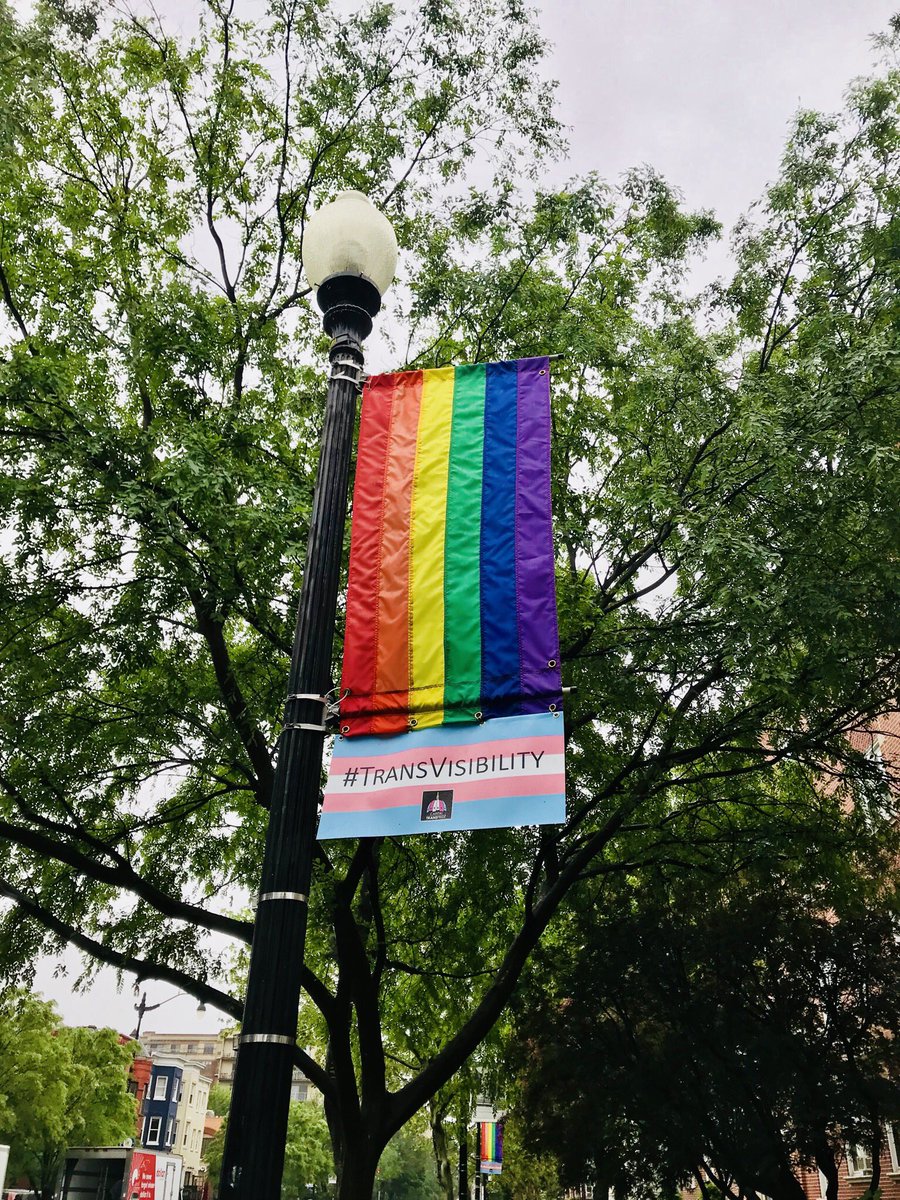 RandyDaleDowns's tweet photo. #17thStNW is ready for @DCTransPride365 this weekend!! Allies welcome -> https://t.co/c4ptiknQqK #TransVisibility #ElementsOfUs #TransPride2018 #DazzlingDupont https://t.co/Iyy41oLf49