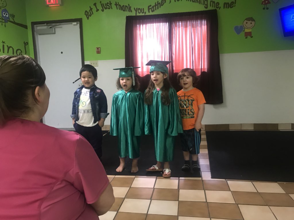 NoahsArks1_2's tweet photo. Pre-school graduation pre-practice! π©π»βππ These kiddos have worked hard this year and are super excited to be graduating! Please be in prayer for Sunday that many of their family members will come and hear the Gospel! #futureclassof2031 #NAD1 #NAD2 https://t.co/p1RsamO5Qd