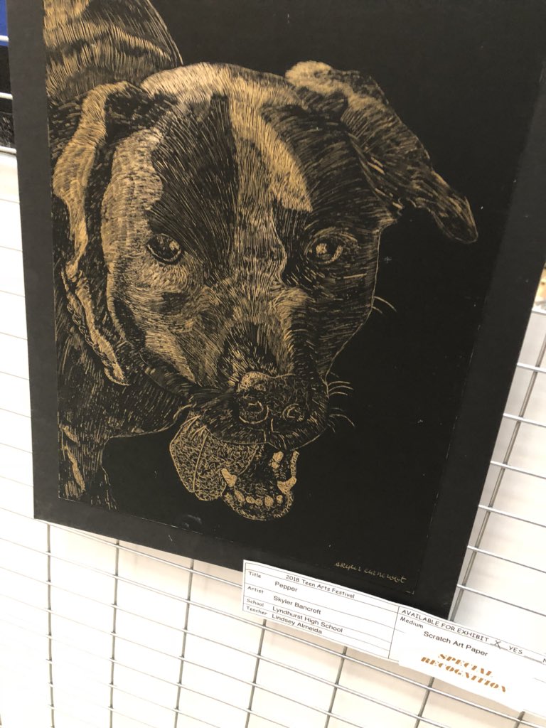 LyndhurstHSart's tweet photo. Congratulations to our talented students who were recognized today at the Bergen County Teen Arts Fest https://t.co/xch8RImM1r