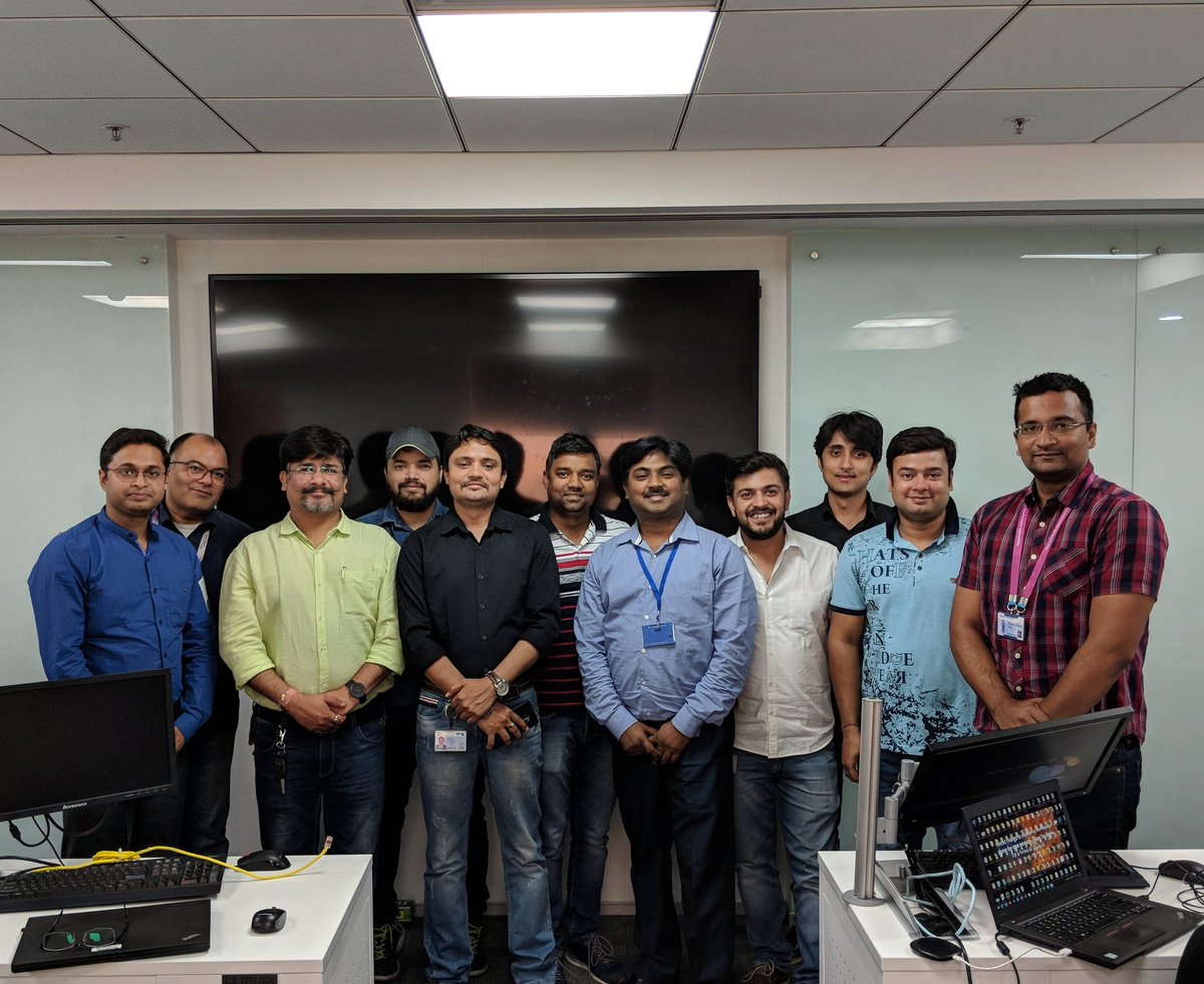SubhraJyotiA's tweet photo. Successfully completed the #corporatetraining at #britishtelecomm https://t.co/TIAqPDLQYj