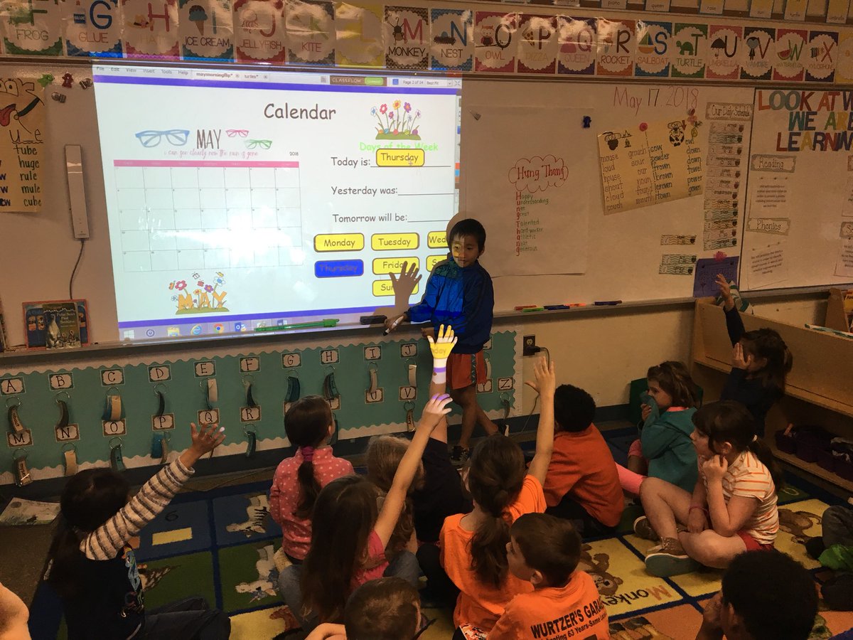 Our featured students on Thursday and Friday did a great job leading our morning routine and reading their favorite books to the class!