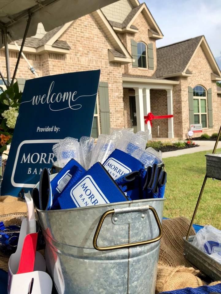 morrisbankga's tweet photo. Enjoyed the Open House kickoff in Warner Robins last night! Thanks for letting us provide good eats with help from The Butcher Shop. @StJude #StJudeDreamHome #FindingCures #SavingLives #BankBlue #Communitymatters https://t.co/6Al9vO3D9r