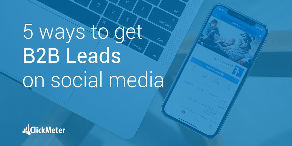 clickmeter's tweet image. Turn your #B2B #socialmedia account into an unstoppable lead generation machine with these tips from our partners over at Chanty 🙌 Check it out over on our blog: Clickmeter.blog/B2BLeadGen