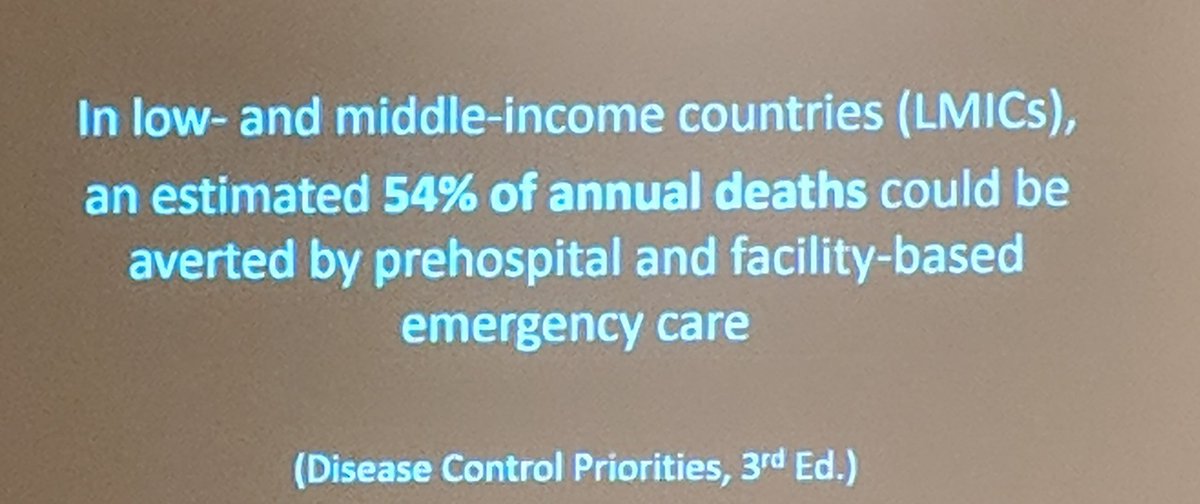 Shocking and heartbreaking statistics that Dr. Burkholder shares with us. Reminds us of the importance of global health and advocacy. So inspiring, and speaks to my career dreams. #SAEM18 #globalhealth <a href="/SAEMonline/">SAEM</a> <a href="/TayBurkholder/">Taylor Burkholder, MD, MPH</a>