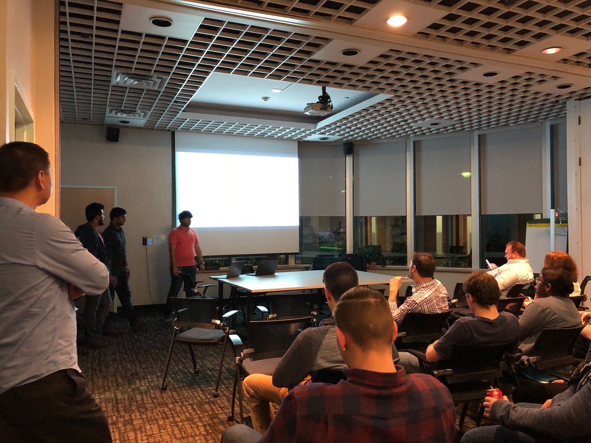 direct's tweet photo. We have some great energy in the Long Island Blockchain community right now!! Great meetup last night, thanks Yun and his team for being a great host and for the informative presentations! #LITech #LIBlockchain https://t.co/APaCDxuzuD