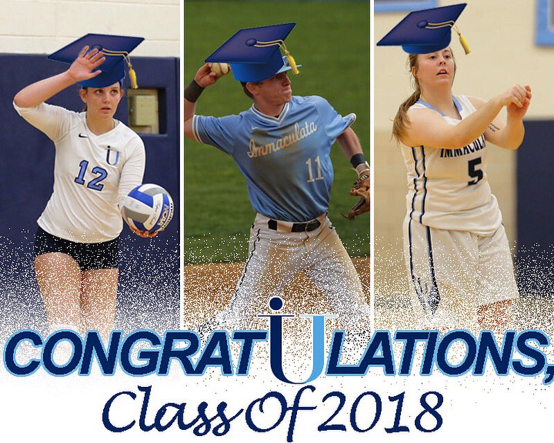 IUMightyMacs's tweet photo. Congratulations to all of our student-athletes in the Class of 2018 graduating tomorrow! #OneIU #GoMacs https://t.co/HpVVoXVAJ4