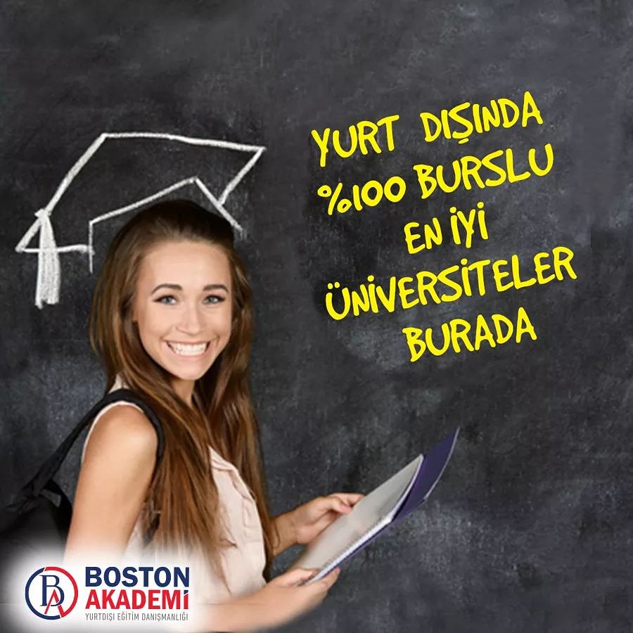 bostonakademi's tweet photo. College Counseling ile yurt dışındaki en iyi üniversitelere %100 burslu,yarım burslu ya da indirimli kayıtlar burada.
https://t.co/jAJceku7Cs #Bostonakademi #Yurtdışındaeğitim #Yurtdışındaüniversiteeğitimi #Tamburs #Dünyanıneniyiüniversiteleri #Globaleğitimvekariyer https://t.co/cLCeCypKLZ
