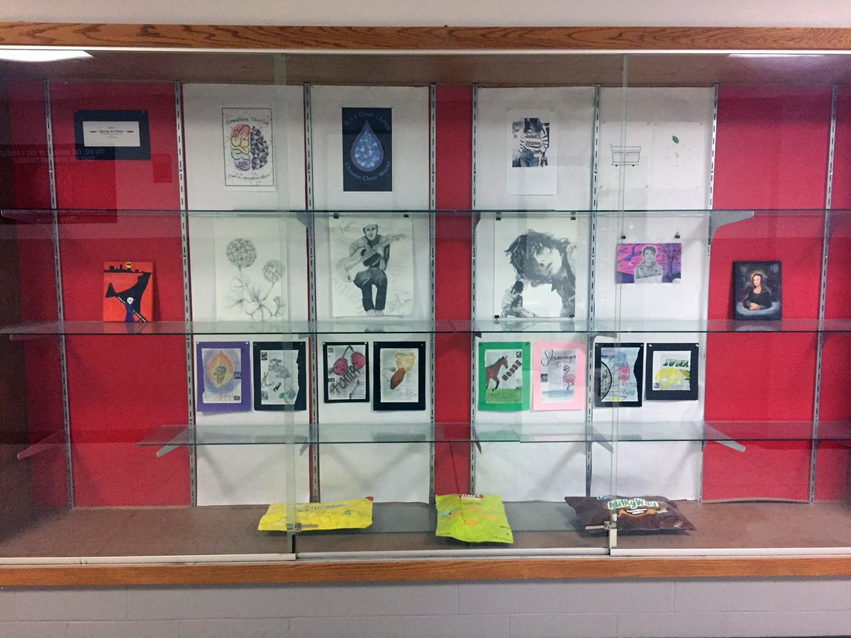 If you missed our Spring Art Show you can still see it here...#HuskyNProud