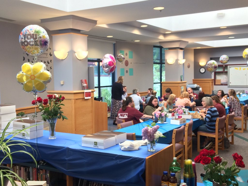 SBSPanthers's tweet photo. Teacher Appreciation luncheon at SB. Thank you to the WMSPTO for a great week of celebrating our teachers!#TeacherAppreciationWeek #WMSPTO https://t.co/MGO7S8Ol0d