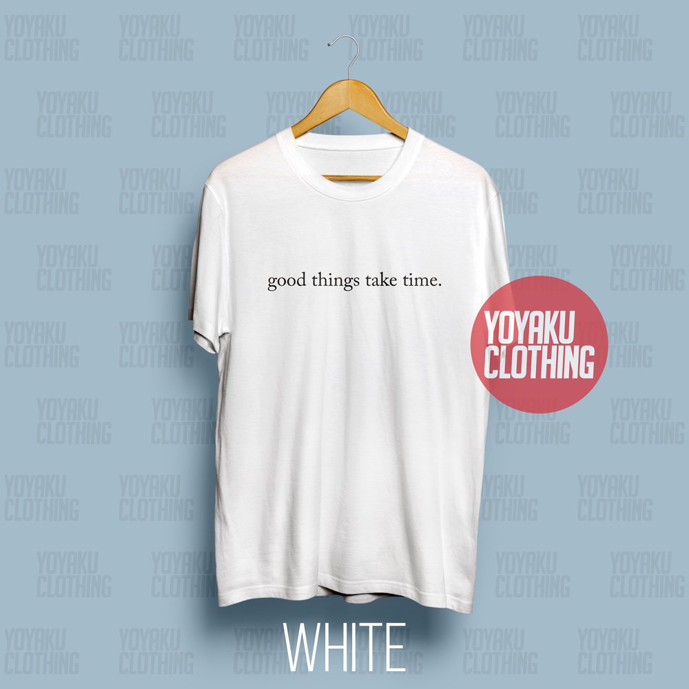 kicaukacau's tweet image. [Kaos Quote] good things take time

Link order;
🛒Bukalapak: bit.ly/goodthingstake…
🛒Shopee: bit.ly/goodthingstake…
🛒Tokopedia: bit.ly/goodthingstake…

#FakeLoveFriday #UltraProgress #KARMATHESERIESEPS84 #iTalkSaidAqil #BahagiaItuDekat Dolar Arema Kemenag