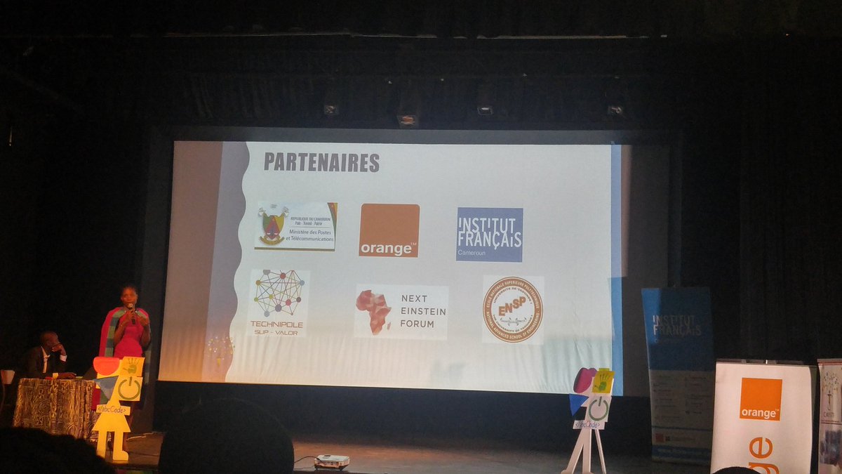 Cyprien_T's tweet image. Présentation de la plateforme ABC Code de @CAYSTI237 par @arielleKitio
Une application destinée à l'apprentissage du code (développement d'application) aux enfants. 
#ICT4Dev #ABCCODE #DevEcosystem237  #Cameroun