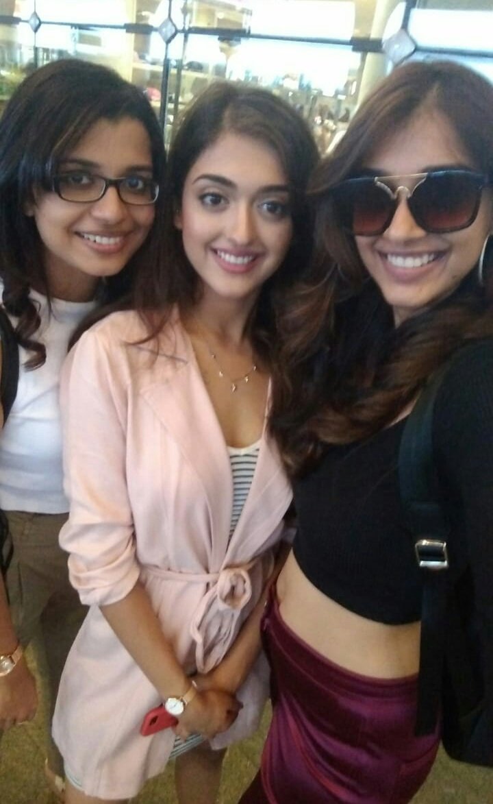 Delhi calling for <a href="/fbb_india/">fbb_india</a> <a href="/ColorsTV/">Colors TV</a> Femina Miss India 2018 finalists! <a href="/MekhanaS/">Mekhana Shajan</a> <a href="/GayatriBhardwa5/">Gayatri Bhardwaj</a> <a href="/bhavanadurgam/">Bhavana Durgam</a> 
Co powered by <a href="/Sephora_India/">Sephora</a> and <a href="/DS_SilverPearls/">Silver Pearls</a> 
#MissIndia2018