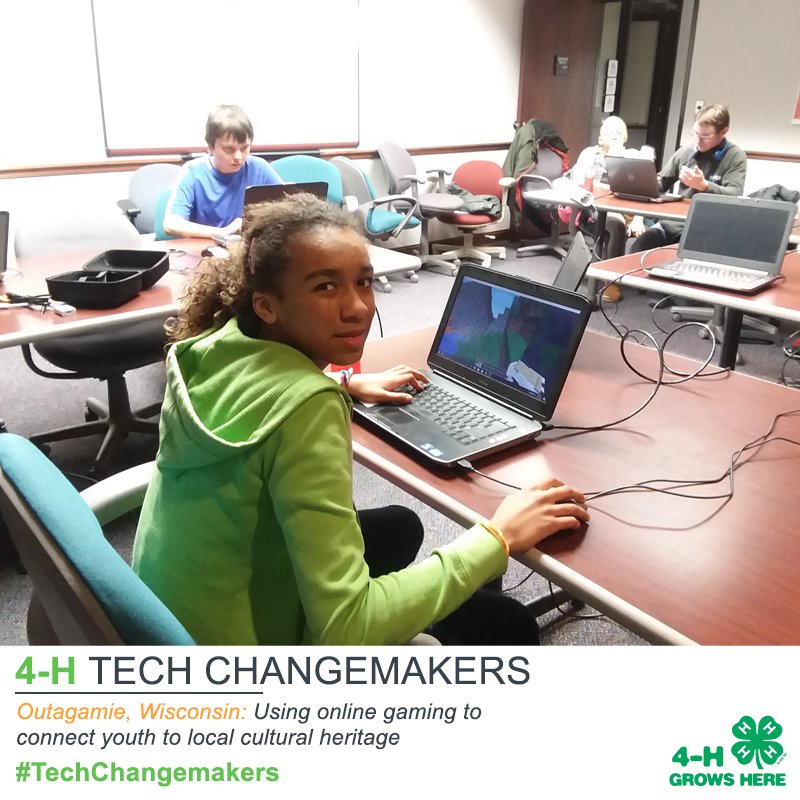 4H's tweet image. Last chance to enter the 4-H #TechChangemakers Contest for a chance to win a @Microsoft Surface Pro, $2,000 and a trip to #4HCWF in Washington, D.C.! Learn how:  4-H.org/TechChangemake…
