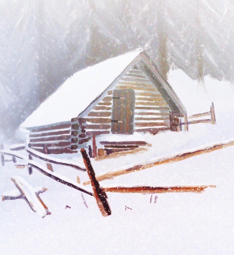 Winter #Painting Are you CURIOUS? goo.gl/R1WzXD      
#art #contemporaryart #artwork #design #artist #instaart #arte #fineart #modernart #contemporary #artoftheday #interiordesign #interior #BeachHouse   #decoration #creative #homedecor #paintings #Countryside #western