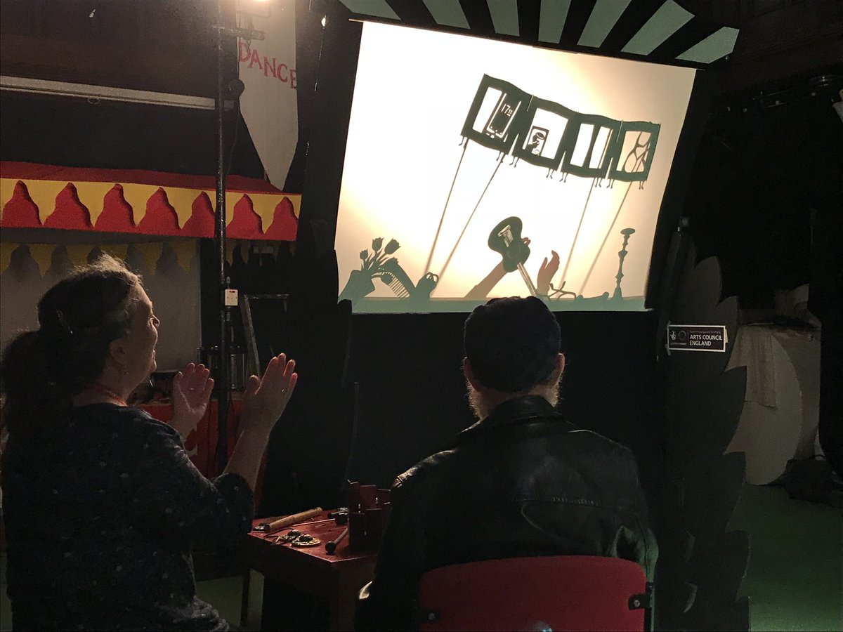 TheatrColwyn's tweet photo. Huge thanks to @GilGraystone @TheDukesTheatre for a fabulous two days of learning,participating,imagining and thinking. Our team will take a HUGE amount away from it. #CAIDfest https://t.co/QdQA0Q2ha7