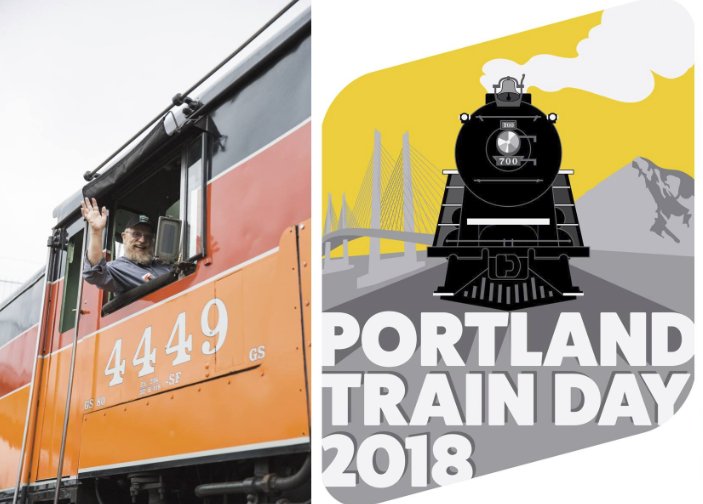 travelportland's tweet photo. Grab the kiddos and take them for an adventure tomorrow at Portland Train Day: https://t.co/GXhmTsrj3j #PDX https://t.co/sIxNbxbfEH