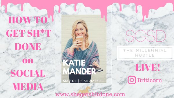 SheGetShitDone's tweet photo. HOW TO GET SH*T DONE ON SOCIAL MEDIA -LIVE INTERVIEW TODAY!  https://t.co/KwamXRaWZ9 https://t.co/CiSHTZ84Q9