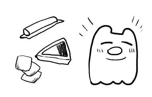 @mikanntter 1この方がみためがスッキリだと思って…おやつの絵も見てください… 