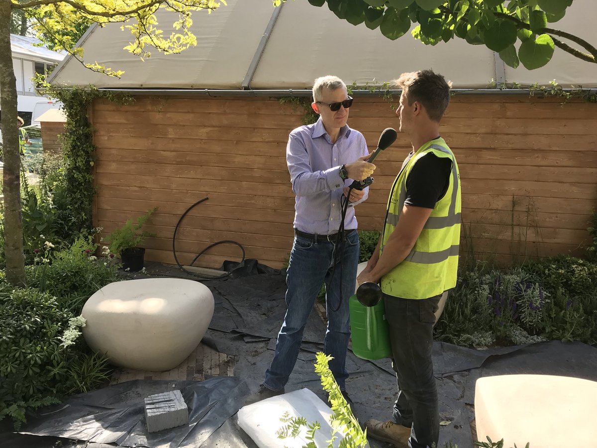 timoncheese's tweet photo. Had a lovely time visiting @The_RHS Chelsea Flower Show. They’ve made a ‘Feel Good’ garden for the NHS which is all about mental health. After the show the whole garden is being moved to an NHS Trust! Lovely. https://t.co/EEXwsjxFNs