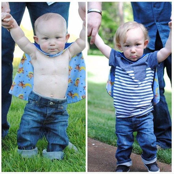STHBofficial's tweet photo. Now that's a real life superhero in our book! #Repost @boxofkittens86: One year later; Same pants, same cape, same shoes (except size), same attitude! #oneyearlater #chdwarrior #hlhs #chdawareness #chdaware #jacksonscott https://t.co/qiQ87cOzdy