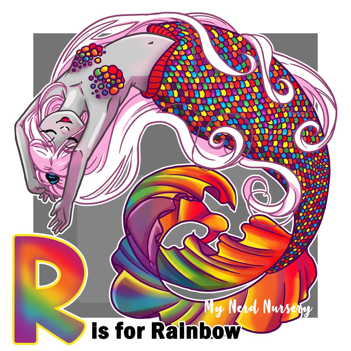 NerdNursery's tweet photo. Mermay day 18
R is for Rainbow 🌈
#nerdmermaids
#mermaidsfromatoz #mermaidvibes #rainbowfeatures #artistsontwitter #art #mermay #mermaid #rainbow #artist #mermaidlife #drawing #mermay2018 #mermaids #artwork #mermaidhair #rainbows #painting #mermaidtail #rainbowsix #illustration https://t.co/lgb4AQjNjK