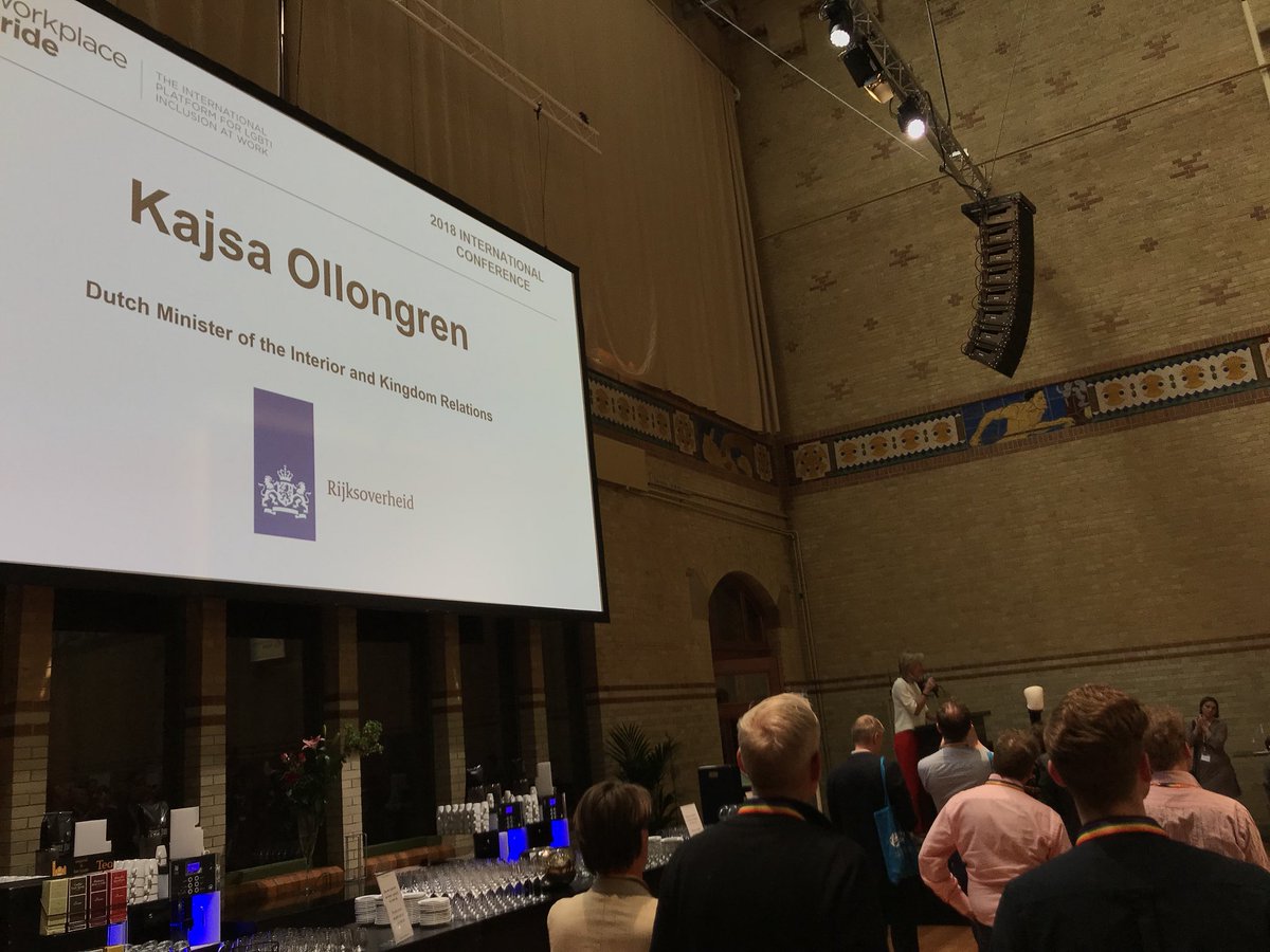 michielams's tweet photo. Deputy Prime Minister Kajsa Ollongren wrapping up #wpcon2018 https://t.co/26YZMjXxxF