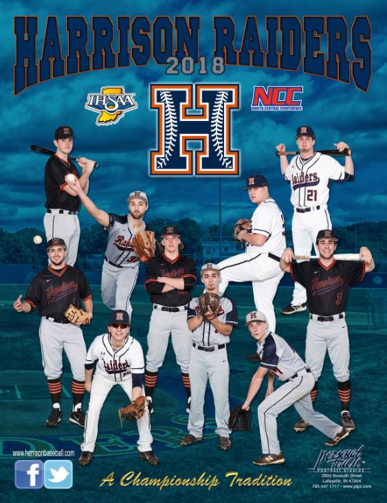 Harrisonbsball's tweet photo. Hope to see everyone out at Raider Field tonight where we'll honor our 10 seniors.  The class of '18 is the winningest group to come through our program since the class of 2005! #legacy https://t.co/R69F3fNkKk