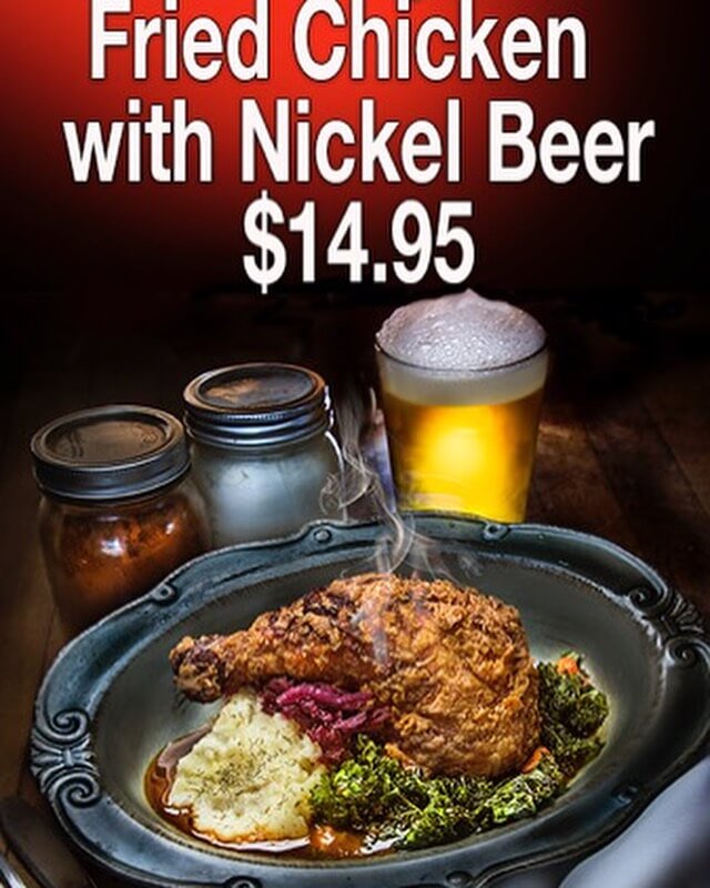 JeremysOnTheHil's tweet photo. Come join us for FRIED CHICKEN FRIDAY! Our building is the former home of “Tom’s Chicken Shack" and every Friday we honor its legacy with Chef Jeremy's famous Buttermilk Fried Chicken for just $14.95, including a pint of local Nickel Beer. #TGIF #FriedChicken https://t.co/G9lFXE02sI