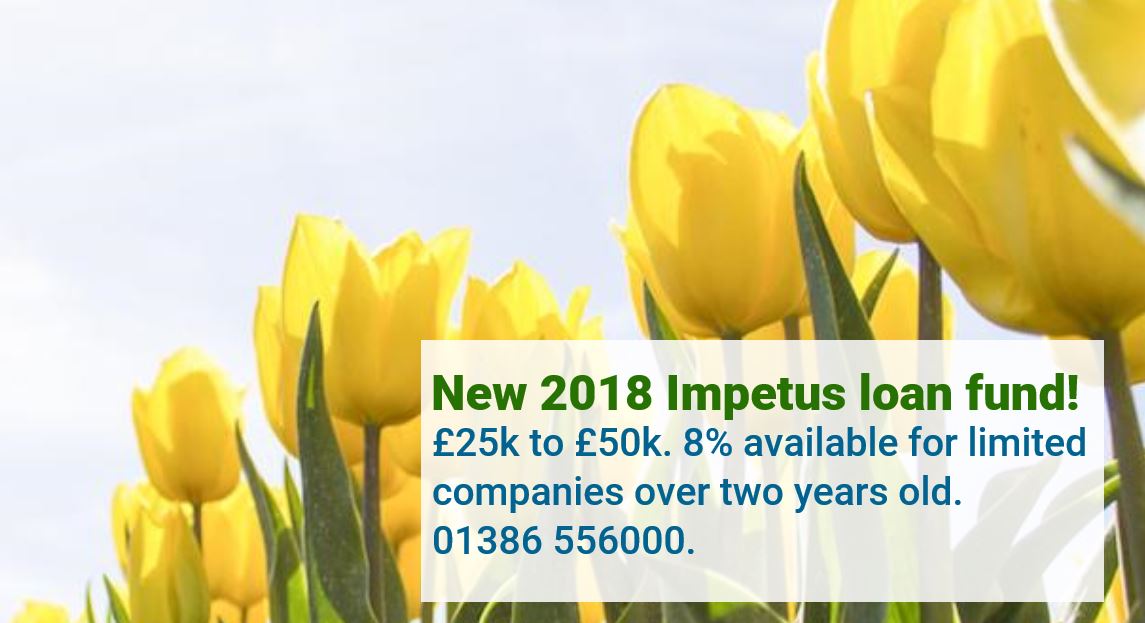 ImpetusBizLoans's tweet image. Our new spring 2018 @ImpetusBizLoans loan fund offers up to £50,000 for established Limited-status #businesses within the #WestMidlands region. Call us to have a chat and see if you qualify - 01386 556000. goo.gl/uQaZtf