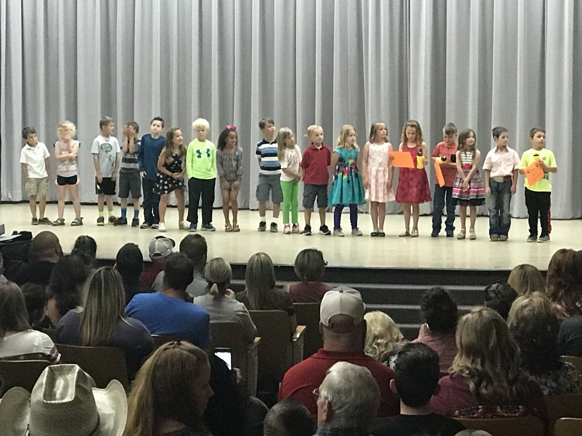 Cashion PreK -  2nd Awards