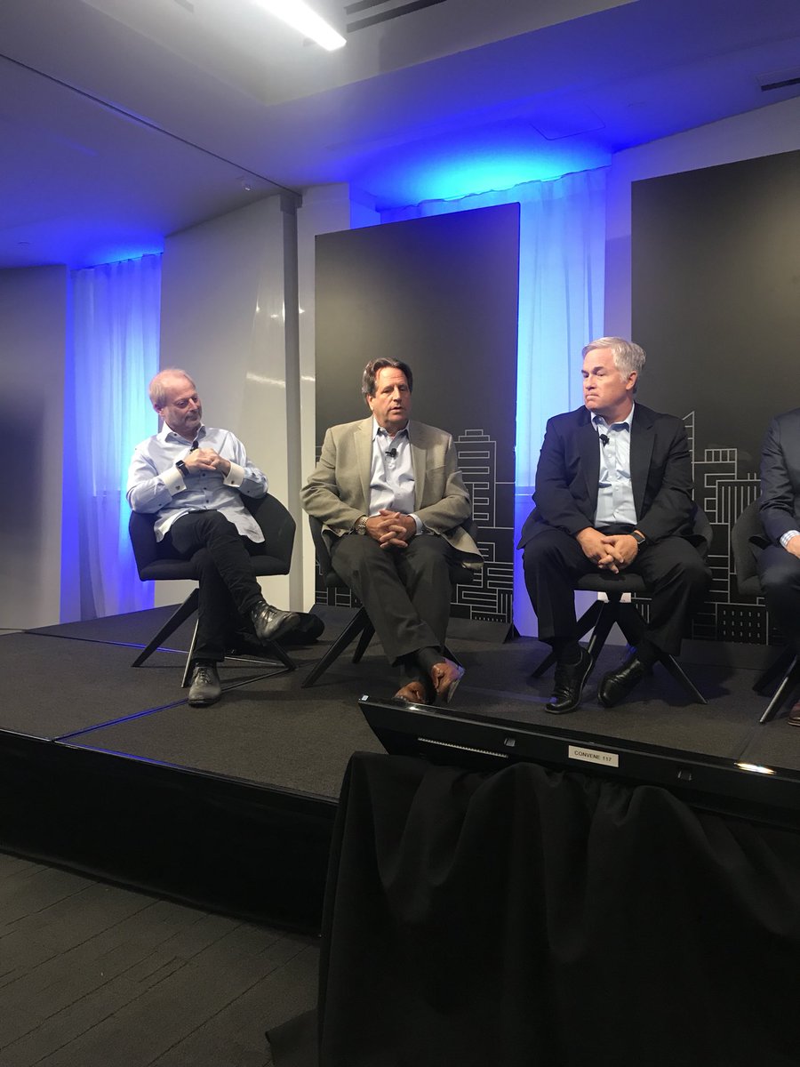 RJSBaxter's tweet photo. Robert Entin of Vornado - CIO role has evolved as data collection has grown. #IoT has changed workload and decision making. Successful CIOs must embrace cliche of Shadow IT
#REBNYTech #PropTech #NYC #Catalyst @Convene @honestbuildings @m_beckerman @RiggsKubiak https://t.co/6V4j7BEPTR