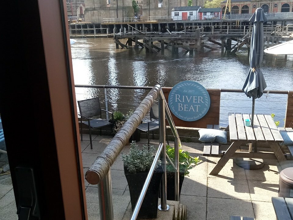 Lovely early evening meal at the wonderful River Beat. Wonderful food friendly staff wonderful views of the Tyne. If you haven't tried it yet you dont know what your missing. @riverbeattapas