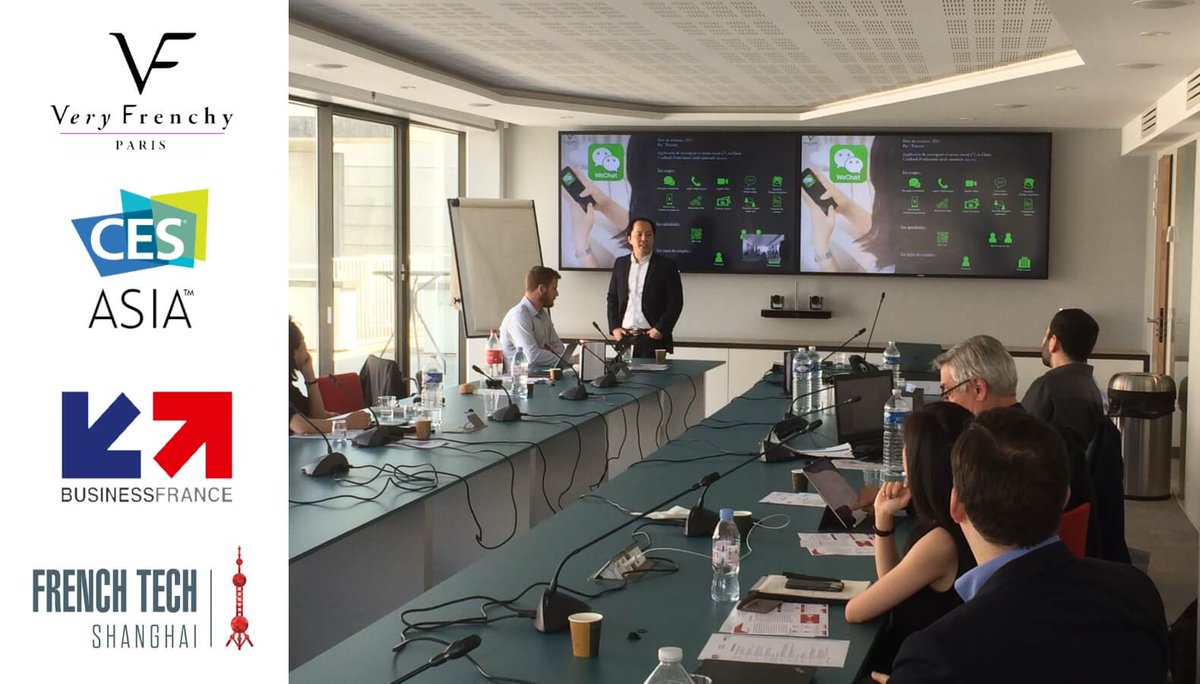 <a href="/Very_Frenchy/">Very Frenchy</a> intervient au Bootcamp CES Shanghai 2018 pour présenter l'univers des réseaux sociaux chinois aux startups de <a href="/LaFrenchTech/">La French Tech</a> à <a href="/businessfrance/">Business France</a>. 
Be ready for China! 
#traveltech #travelmedia #Chine #CESShanghai2018 #socialmedia