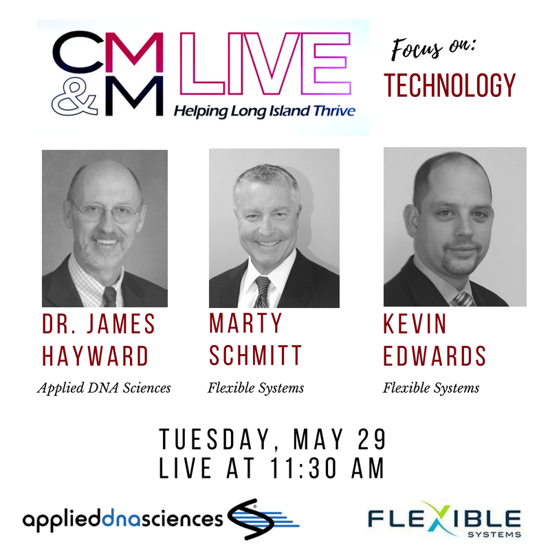cmmllp's tweet photo. We’re thrilled to spotlight the #technology sector on #CMMLive on Tues 5/29. Joe Campolo will welcome Dr. James Hayward of @APDN as well as Marty Schmitt and Kevin Edwards of @FlexibleSystems! https://t.co/158hZcvuzi